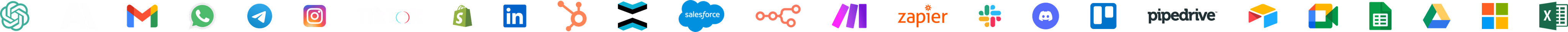 Logos de ferramentas
